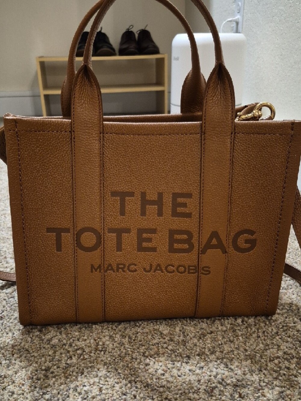 Marc Jacobs The Tote Bag Color Argan Oil Size MEDIUM